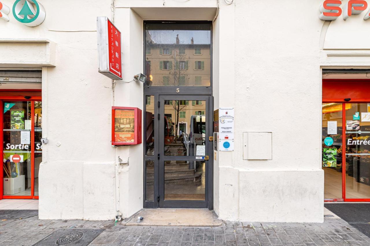 Studio Travel 24M2, 120M Vieux-Port ,Clim , Wifi ,Acces Autonome Avec Code Μασσαλία Εξωτερικό φωτογραφία
